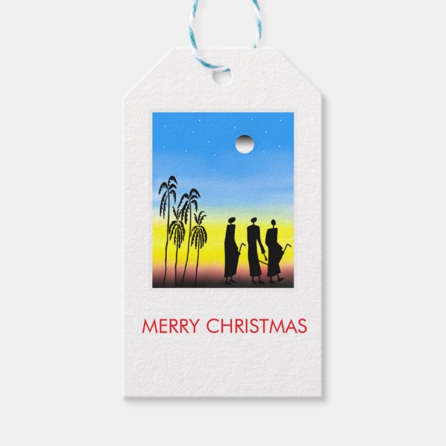 Etiqueta Para Presente Fantástico sábios Natal (Frente)