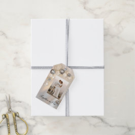 Etiqueta Para Presente Faux Pearl Diamond Button Casamento Salvar a Data