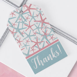 Etiqueta Para Presente Favor de Agradecimento de Praia com Aquarela Coste