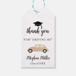 Etiqueta Para Presente Favor de agradecimento pela passagem na formatura