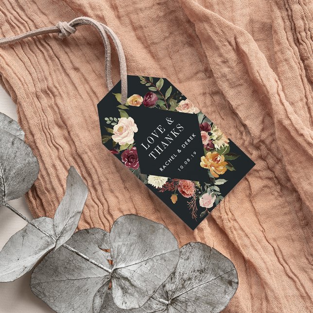 Etiqueta Para Presente Favor de Casamento do Jardim Luz (Criador carregado)