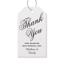 Favor de Casamento Personalizado de Agradecimento