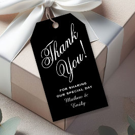 Etiqueta Para Presente Favor de Casamento Personalizado de Agradecimento