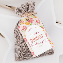 Etiqueta Para Presente Favor de Chá de Noiva de Verão Main Squeeze