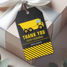 Favor de Festa de Aniversário de Construção de Cam