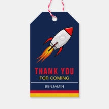 Favor de Festa de Aniversário de Foguete Espacial