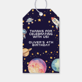 Etiqueta Para Presente Favor de festa de aniversário de menino com foguet