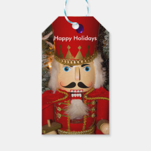 Etiqueta Para Presente Favor de Natal do Quebra-Nozes
