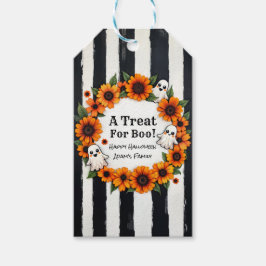 Etiqueta Para Presente Favor do Partido do Halloween Personalizado - 'Um