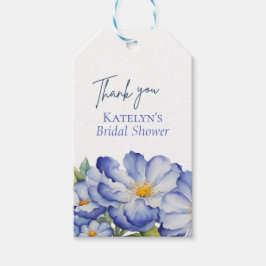 Etiqueta Para Presente Favor moderno de salto alto floral