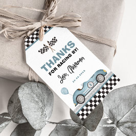 Etiqueta Para Presente Favoritos de Aniversário de Um Rapaz Rápido de Raç