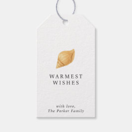 Etiqueta Para Presente Feiras Mais Quentes Praia Natal Moderno