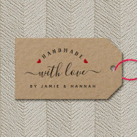 FEITO À MÃO COM AMOR Moderno Script Personalizado