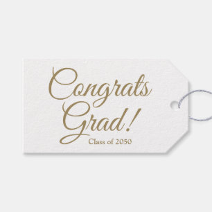 Etiqueta Para Presente Felicita a classe de script personalizado em branc