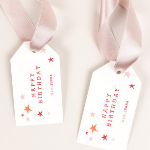 Etiqueta Para Presente Feliz Aniversário   Crianças