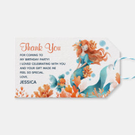 Etiqueta Para Presente Feliz Aniversário das Crianças de Molas Aquáticas 