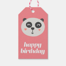 Feliz Aniversário - Urso Panda Bonito - Crianças R