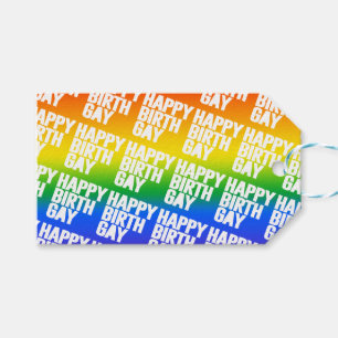Etiqueta Para Presente Feliz Birthgay