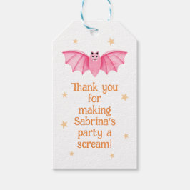 Etiqueta Para Presente Feliz Dia das Bruxas de Pastel Bonito