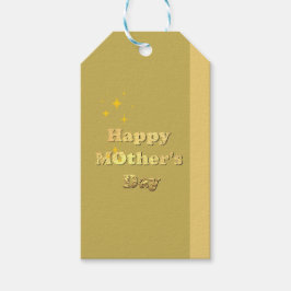Etiqueta Para Presente Feliz dia das mães. Caligrafia de roteiro simples