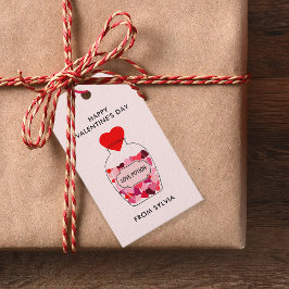 Etiqueta Para Presente Feliz dia de os namorados de Poção de Amor Persona