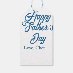 Etiqueta Para Presente Feliz dia dos pais nome cinza amor melhor papai de