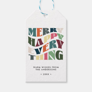 Etiqueta Para Presente Feliz Feliz Tudo Feriado Feliz Natal