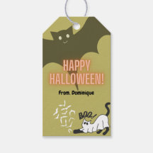 Feliz Halloween, bonitinhos de presentes de gato