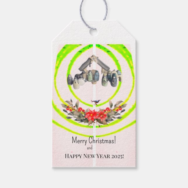 Etiqueta Para Presente Feliz Natal! (Frente)