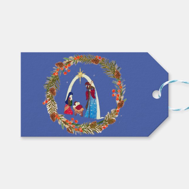 Etiqueta Para Presente Feliz Natal! (Frente (horizontal))