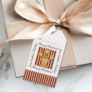 Etiqueta Para Presente Feliz Natal - Casado de Gingerbread