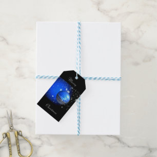 Etiqueta Para Presente Feliz Natal celestial