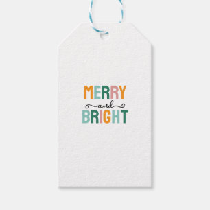 Etiqueta Para Presente Feliz Natal Clássico Único Minimalista Simples