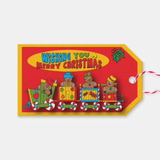 Etiqueta Para Presente Feliz Natal - Comboio Gingerpão