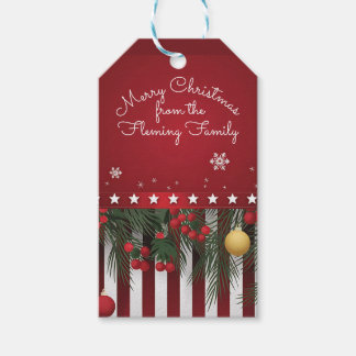 Etiqueta Para Presente Feliz Natal de (sua família)