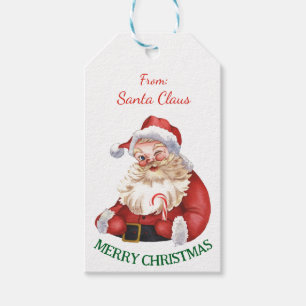 Etiqueta Para Presente Feliz Natal Do Pai Natal