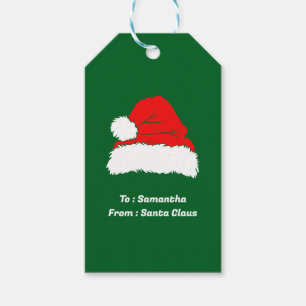 Etiqueta Para Presente Feliz Natal Do Papai Noel