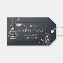 Etiqueta Para Presente Feliz Natal Holiday Modern Chic Corporate