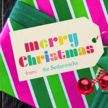 Feliz Natal negrito Arco-Íris Personalizado Colori