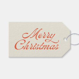 Etiqueta Para Presente Feliz Natal Retro Feriado Vintage Para De