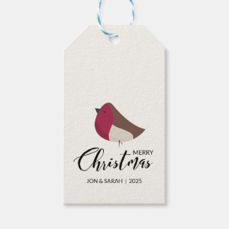 Etiqueta Para Presente Feliz Natal Robin