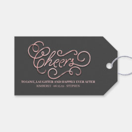 Etiqueta Para Presente Feliz para Sempre Após o Casamento