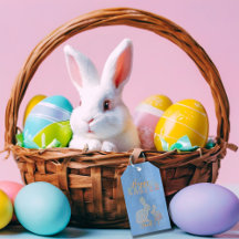 Felz pascoa - Coelhos pontilhados