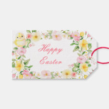 Felz pascoa Floral Pintinho primavera