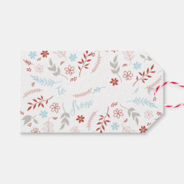 Etiqueta Para Presente Feriado de Natal Natural de Noël