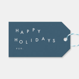 Etiqueta Para Presente Feriados de Ondas