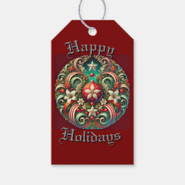 Etiqueta Para Presente Férias Felizes