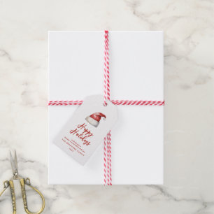Etiqueta Para Presente FesfesSanta Hat
