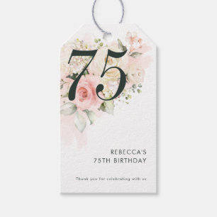 Etiqueta Para Presente Festa Botânica Floral 75º Aniversário