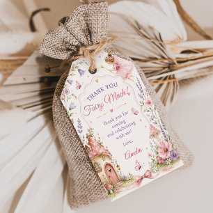 Etiqueta Para Presente Festa de Aniversário das Meninas Florais do Jardim